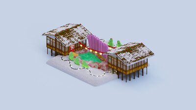 Gingerbread Onsen (Onna Day ver.)